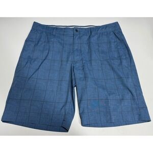Callaway Men's Golf Shorts Size 38, Stretch Performance Flat Front Moisture Blue